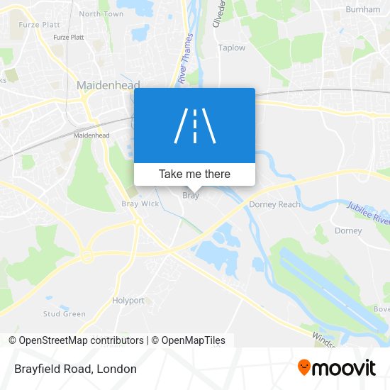 Brayfield Road map