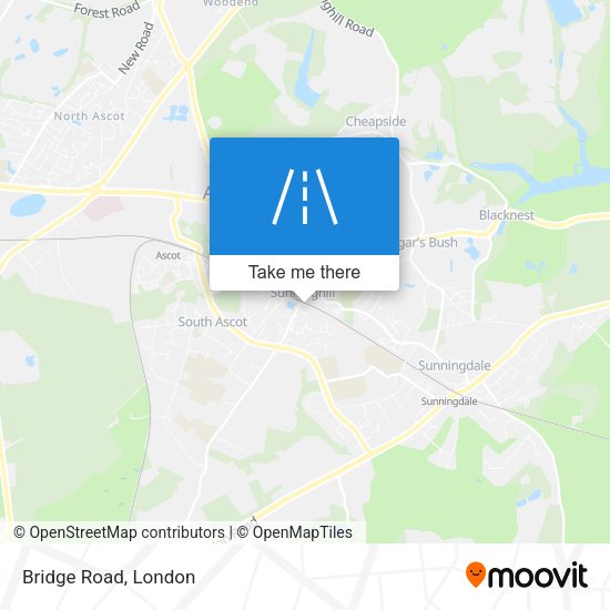 Bridge Road map