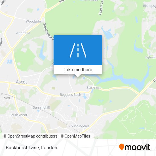 Buckhurst Lane map