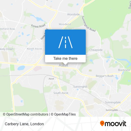 Carbery Lane map