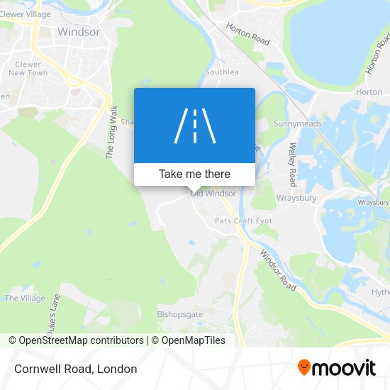 Cornwell Road map