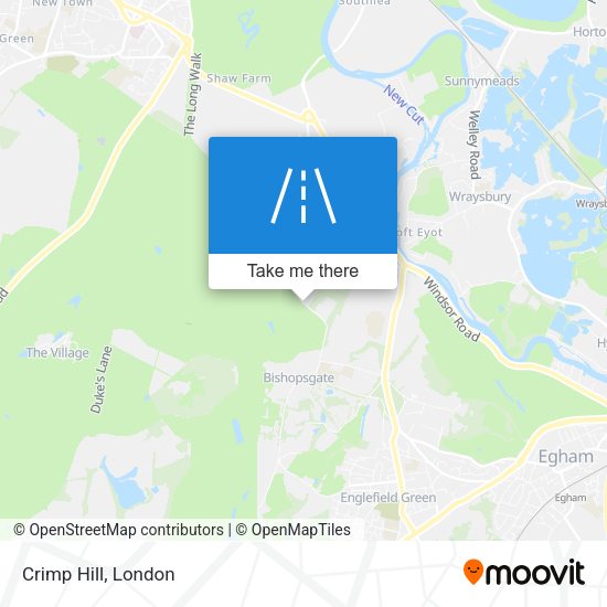 Crimp Hill map
