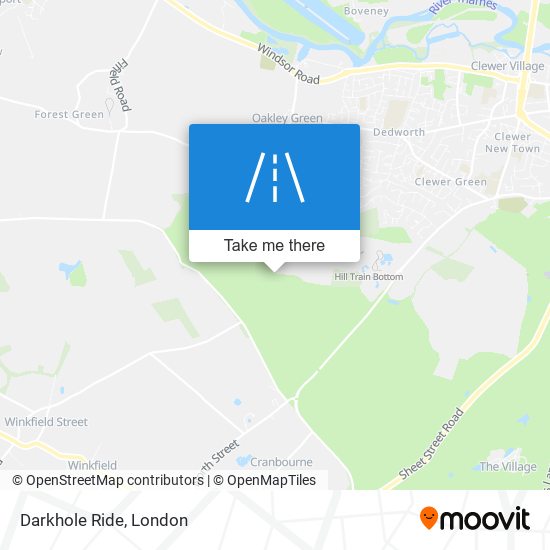Darkhole Ride map