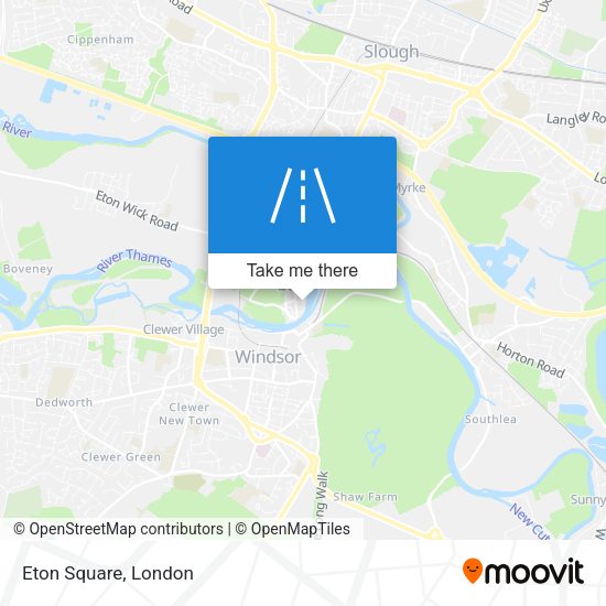 Eton Square map