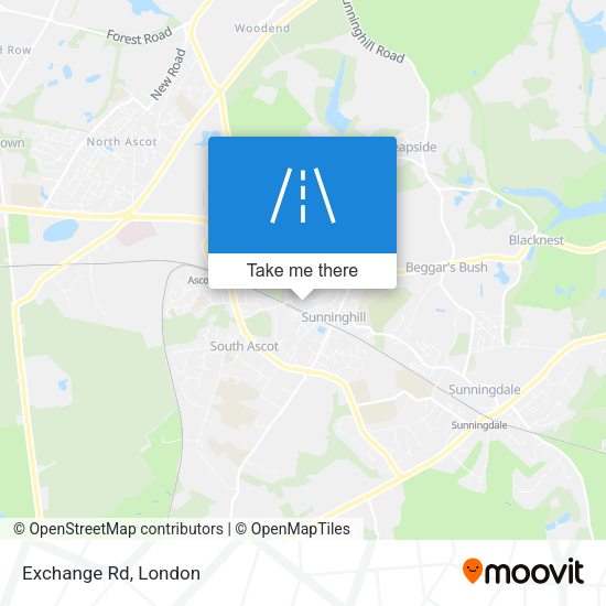 Exchange Rd map