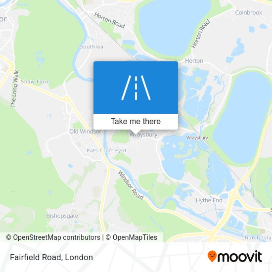 Fairfield Road map