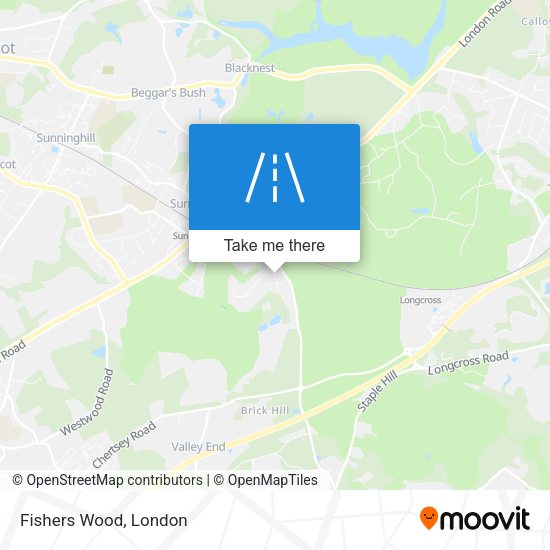 Fishers Wood map