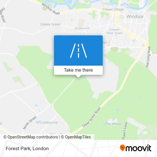 Forest Park map
