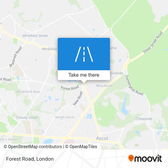Forest Road map