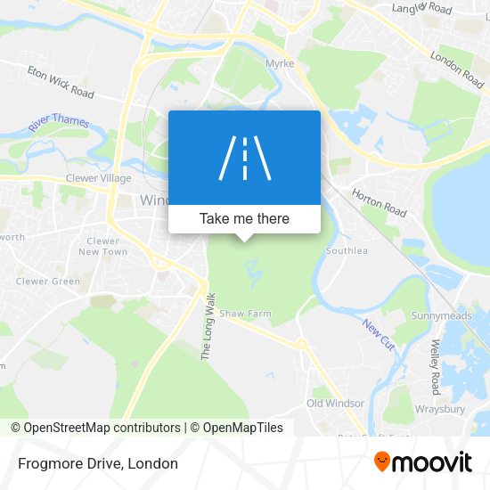 Frogmore Drive map