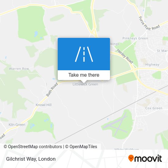 Gilchrist Way map