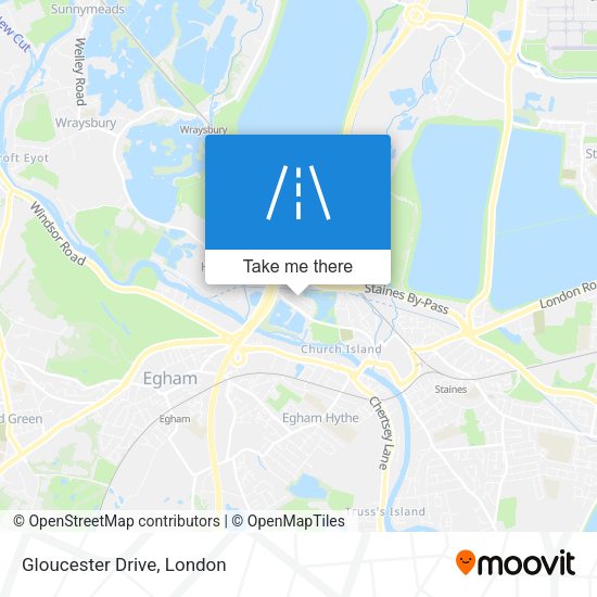 Gloucester Drive map