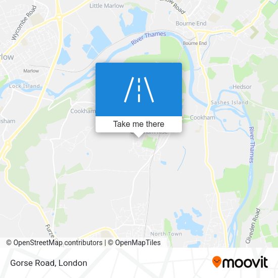 Gorse Road map