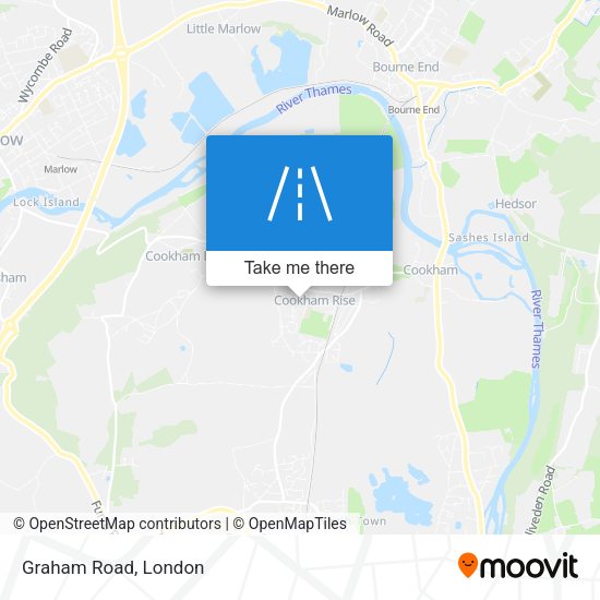 Graham Road map