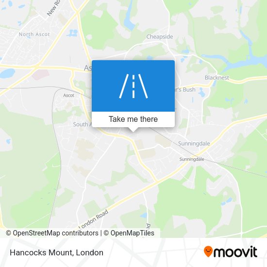 Hancocks Mount map