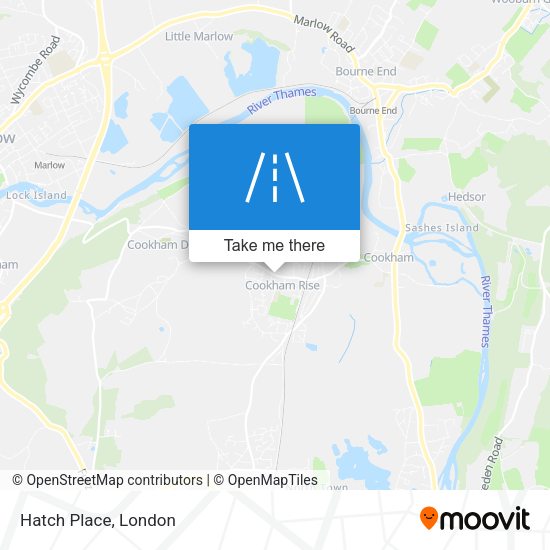 Hatch Place map