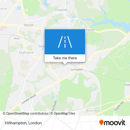 Hillhampton map