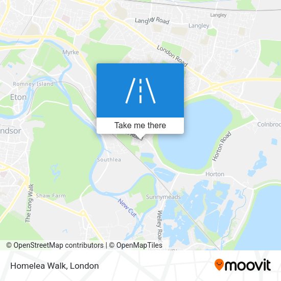 Homelea Walk map