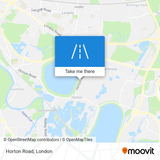 Horton Road map