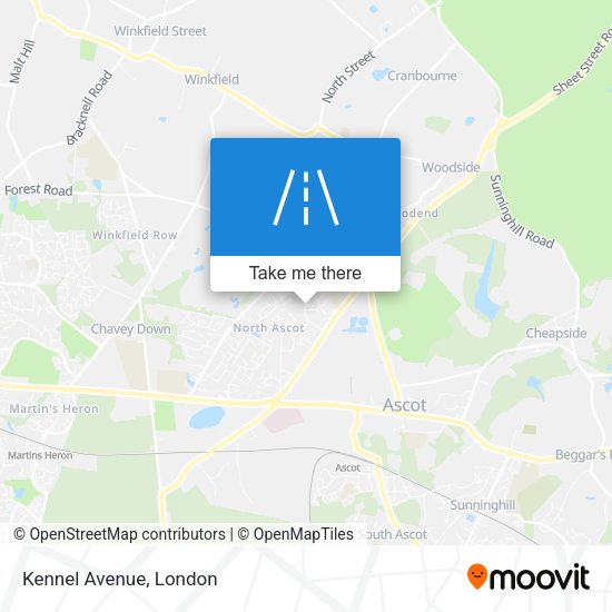 Kennel Avenue map