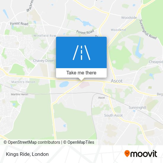 Kings Ride map