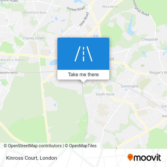 Kinross Court map