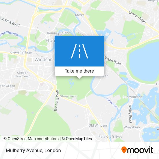 Mulberry Avenue map