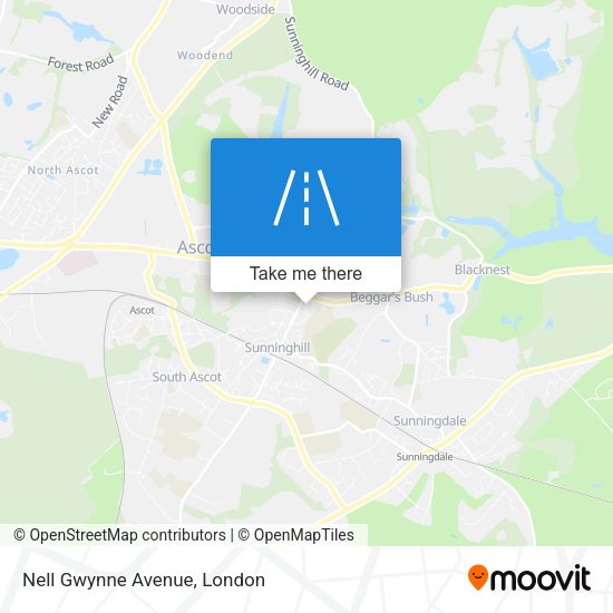Nell Gwynne Avenue map