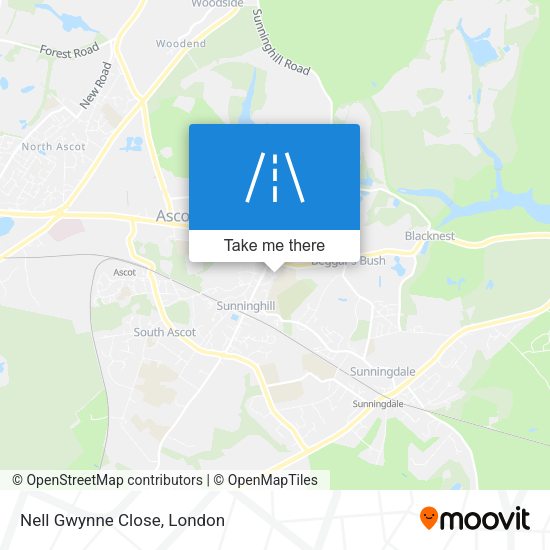 Nell Gwynne Close map