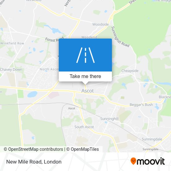 New Mile Road map