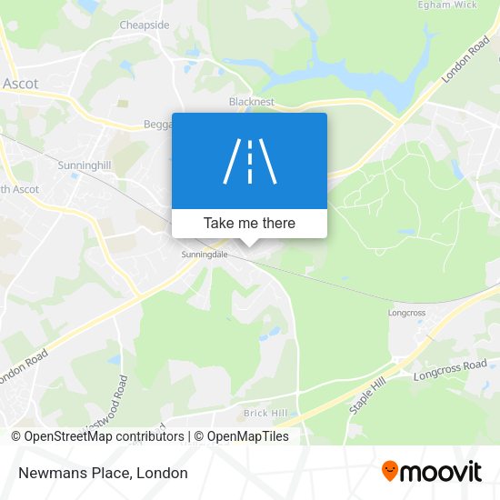 Newmans Place map