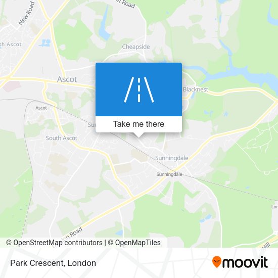 Park Crescent map