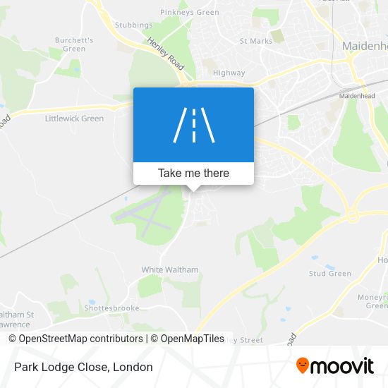 Park Lodge Close map