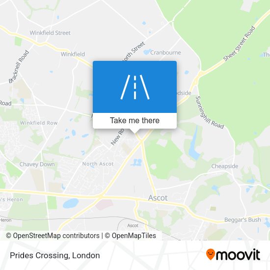 Prides Crossing map