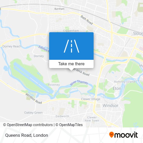 Queens Road map