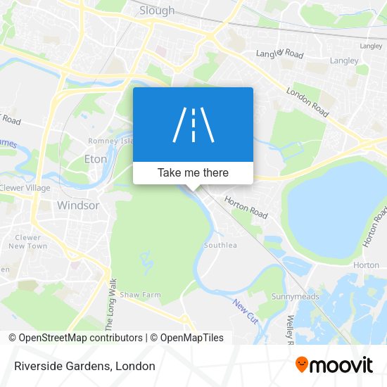 Riverside Gardens map