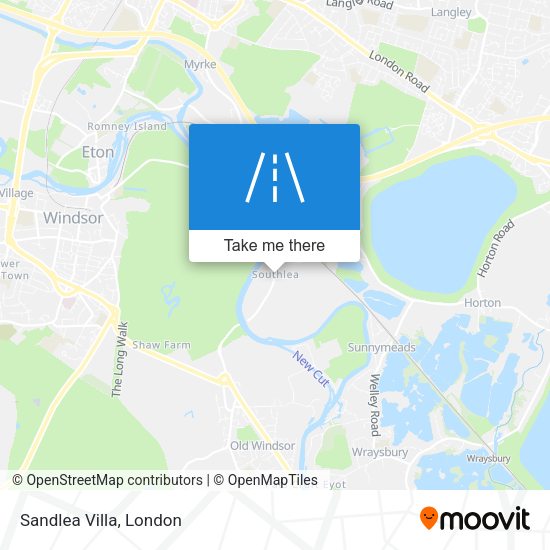 Sandlea Villa map