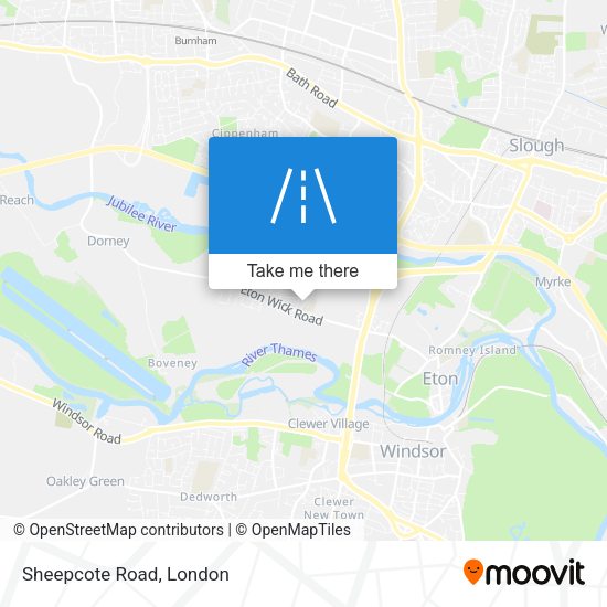 Sheepcote Road map