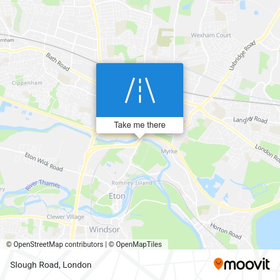 Slough Road map