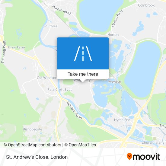 St. Andrew's Close map