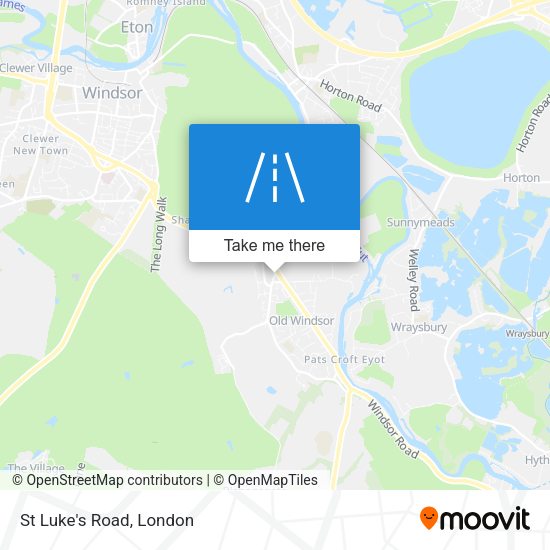 St Luke's Road map