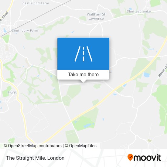 The Straight Mile map