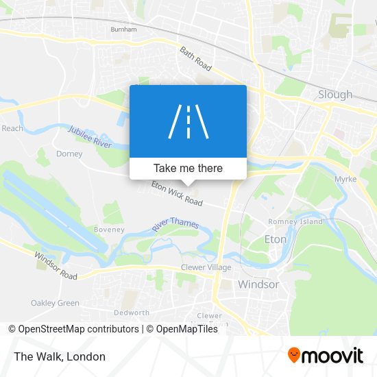 The Walk map