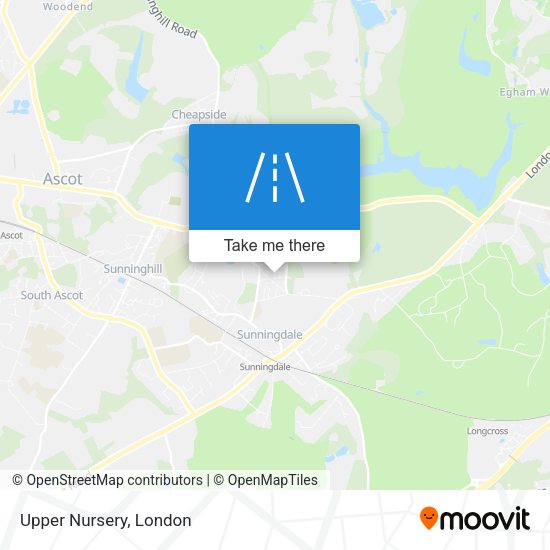 Upper Nursery map