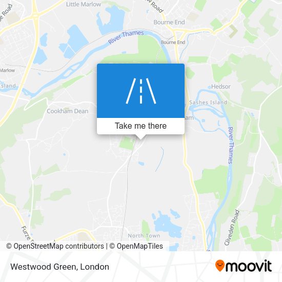 Westwood Green map