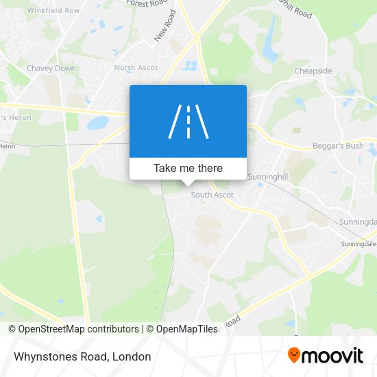 Whynstones Road map