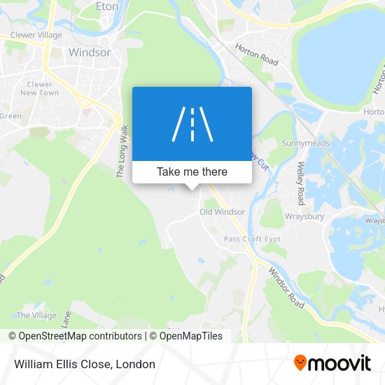 William Ellis Close map