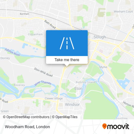 Woodham Road map