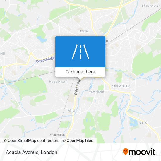Acacia Avenue map