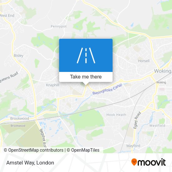 Amstel Way map